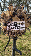 Dog kisses